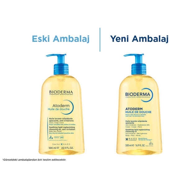 Bioderma Atoderm Shower Oil Duş Yağı 1 Litre - 6