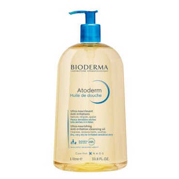 Bioderma Atoderm Shower Oil Duş Yağı 1 Litre - 1