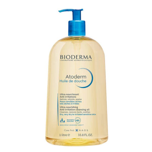 Bioderma Atoderm Shower Oil Duş Yağı 1 Litre - 1