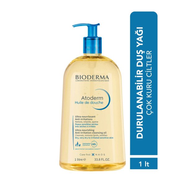 Bioderma Atoderm Shower Oil Duş Yağı 1 Litre - 2