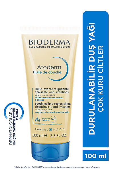 Bioderma Atoderm Shower Oil Duş Yağı 100 ml - 2
