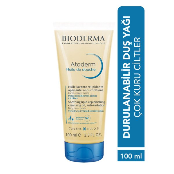 Bioderma Atoderm Shower Oil Duş Yağı 100 ml - 2