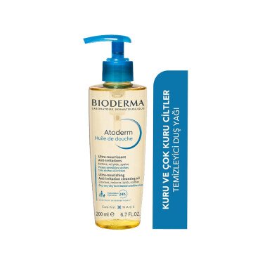 Bioderma Atoderm Shower Oil Temizleyici Duş Yağı 200 ml - 2