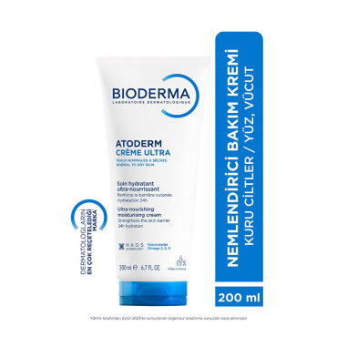 Bioderma Atoderm Cream Ultra Nemlendirici Krem 200 ml PUANSIZDIR - Bioderma (1)