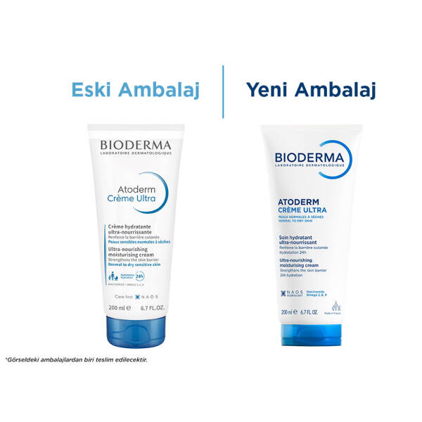 Bioderma Atoderm Cream Ultra Nemlendirici Krem 200 ml PUANSIZDIR - 3