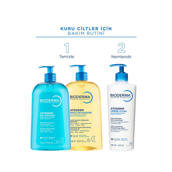 Bioderma Atoderm Cream Ultra Nemlendirici Krem 500 ml PUANSIZDIR - 6