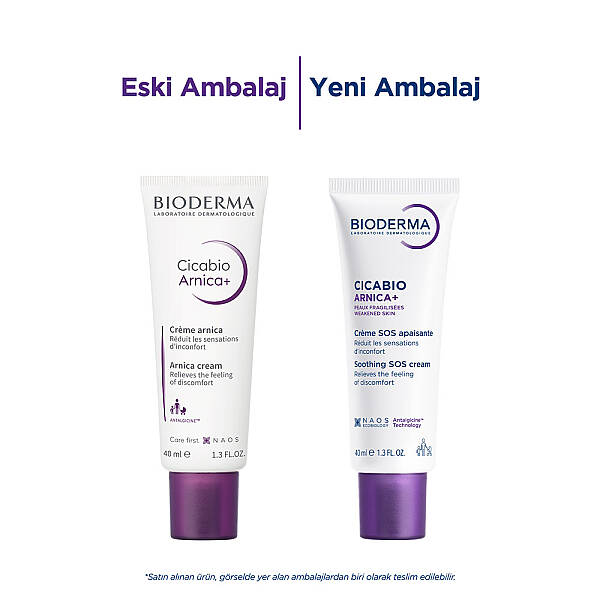 Bioderma Cicabio Arnica+ Onarıma İhtiyaç Duyan Ciltler İçin Bakım Kremi 40 ml - 2