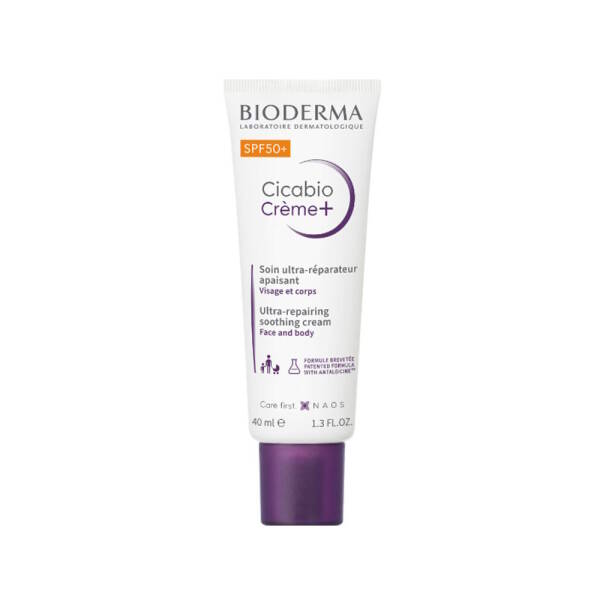 Bioderma Cicabio Cream+ SPF50+ Güneş Koruyucu İçeren Yatıştırıcı Bakım Kremi 40 ml - 1