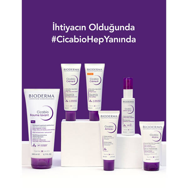 Bioderma Cicabio Dövmeli Ciltler İçin Temizleyici ve Onarıcı Bakım Kiti - 5
