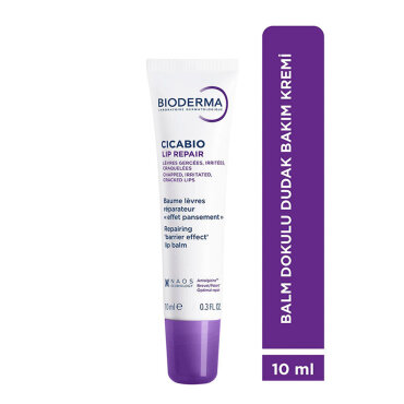 Bioderma Cicabio Lip Repair 10 ml Onarıcı Etkili Dudak Bakım Kremi - Bioderma (1)