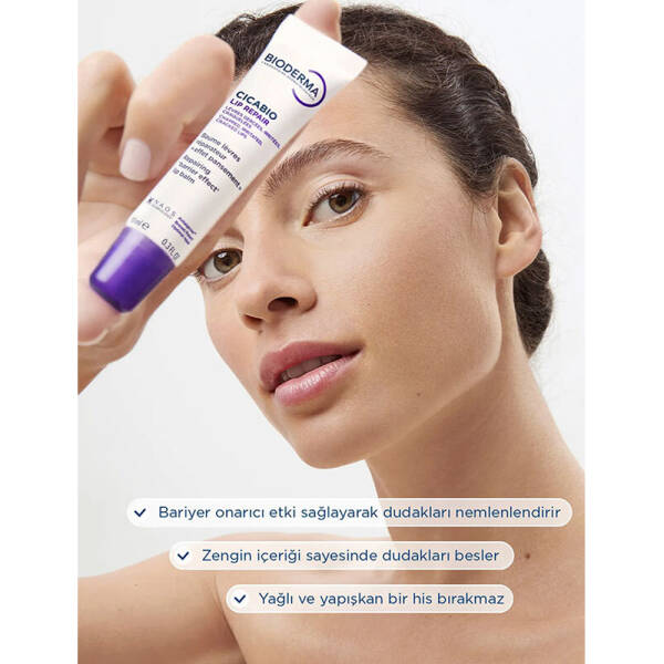 Bioderma Cicabio Lip Repair 10 ml Onarıcı Etkili Dudak Bakım Kremi - 4