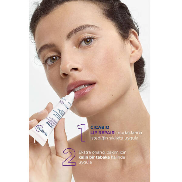 Bioderma Cicabio Lip Repair 10 ml Onarıcı Etkili Dudak Bakım Kremi - 7