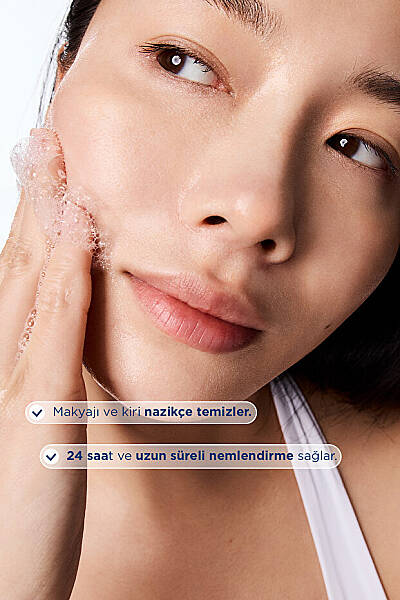 Bioderma Hydrabio Foaming Gel Tüm Ciltler Nemlendirici Etkili Yüz & Vücut Temizleme Jeli 400 ml - 4