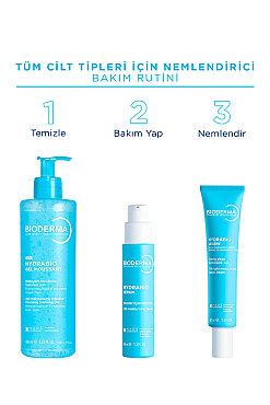Bioderma Hydrabio Hyaluronik Asit & Niacinamide İçeren Su Bazlı Nemlendirici Serum 40 ml - 3