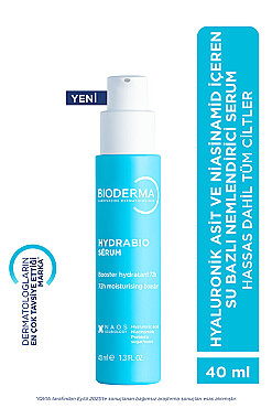 Bioderma Hydrabio Hyaluronik Asit & Niacinamide İçeren Su Bazlı Nemlendirici Serum 40 ml - Bioderma (1)
