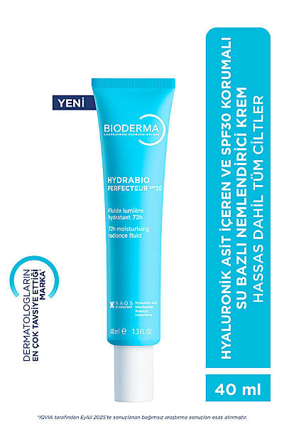 Bioderma Hydrabio Perfecteur SPF30 Güneş Koruyuculu Su Bazlı Nemlendirici Krem 40 ml - 2