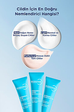 Bioderma Hydrabio Rich Kuru Ciltler için Su Bazlı Nemlendirici Yüz Bakım Kremi 40 ml - 8