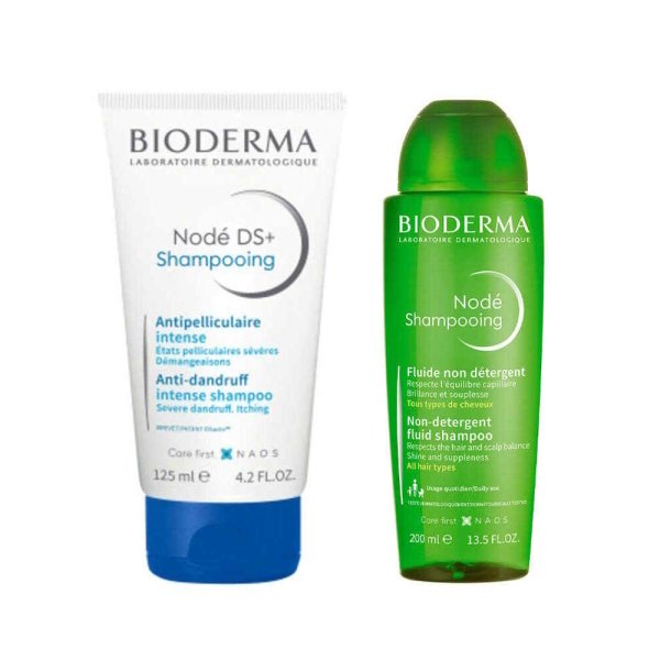 Bioderma Node DS+ 125 ml & Node Fluid 200 ml Şampuan Bakım Seti - 1