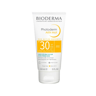Bioderma Photoderm AKN Mat SPF30 Güneş Koruyucu Krem 150 ml PUANSIZDIR - 1