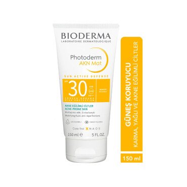 Bioderma Photoderm AKN Mat SPF30 Güneş Koruyucu Krem 150 ml PUANSIZDIR - 2