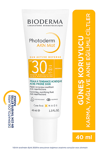 Bioderma Photoderm AKN Mat SPF30 Matlaştırıcı Güneş Koruyucu Krem 40 ml - 2