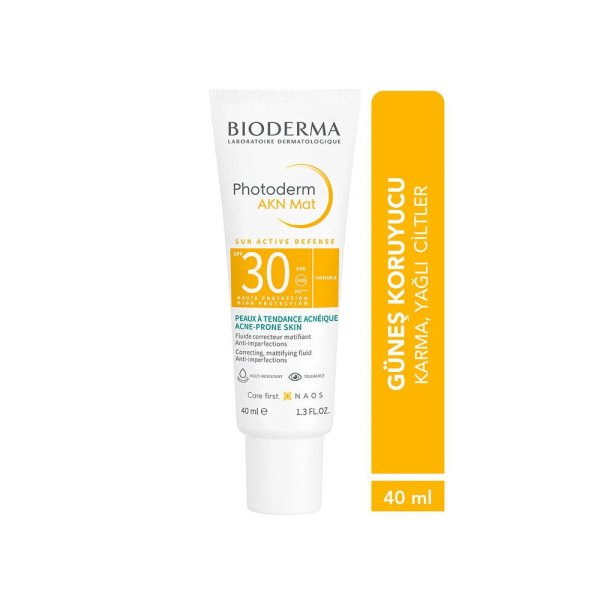 Bioderma Photoderm AKN Mat SPF30 Matlaştırıcı Güneş Koruyucu Krem 40 ml - 2