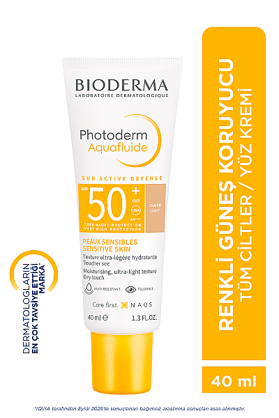Bioderma Photoderm Aquafluide Light Güneş Koruyucu Krem SPF50+ 40 ml - 2