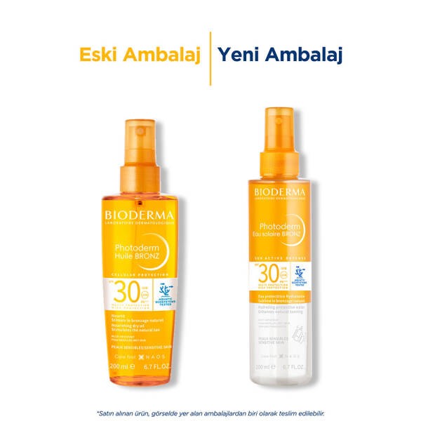 Bioderma Photoderm Bronz Sun Protective Water Güneş Koruyucu SPF30 200 ml - 10