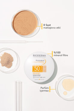 Bioderma Photoderm Compact Light Mineral Güneş Koruyucu Kompakt Pudra SPF50+ 10 gr - 6