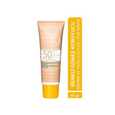 Bioderma Photoderm Cover Kapatıcı Güneş Koruyucu Krem Light SPF50+ 40 gr - 2
