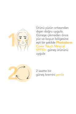 Bioderma Photoderm Cover Touch Very Light Kapatıcı Etkili Mineral Güneş Koruyucu 40 gr - 5
