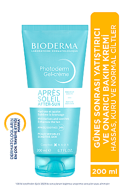 Bioderma Photoderm After Sun Güneş Sonrası Jel Krem 200 ml - Bioderma (1)