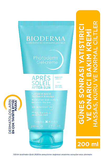 Bioderma Photoderm After Sun Güneş Sonrası Jel Krem 200 ml - 2