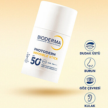 Bioderma Photoderm Invisible Stick SPF50+ Stik Formda Güneş Kremi 15 gr - 3
