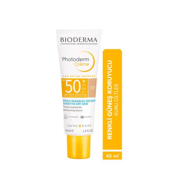 Bioderma Photoderm Kuru Ciltler İçin Güneş Koruyucu Krem Light SPF50+ 40 ml - 2