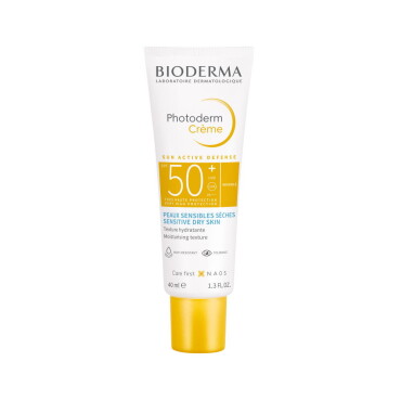 Bioderma Photoderm Kuru Ciltler İçin Güneş Koruyucu Krem Renksiz SPF50+ 40 ml - 1