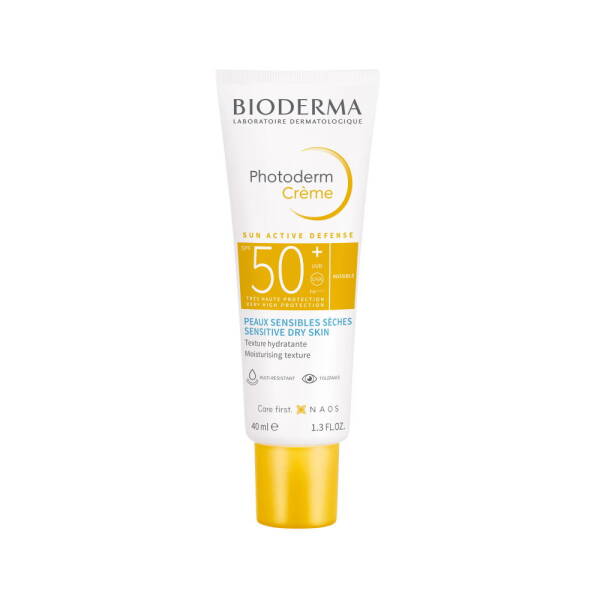 Bioderma Photoderm Kuru Ciltler İçin Güneş Koruyucu Krem Renksiz SPF50+ 40 ml - 1
