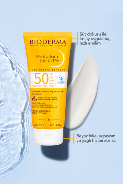 Bioderma Photoderm Lait SPF50+ Güneş Koruyucu Krem 200 ml - 8