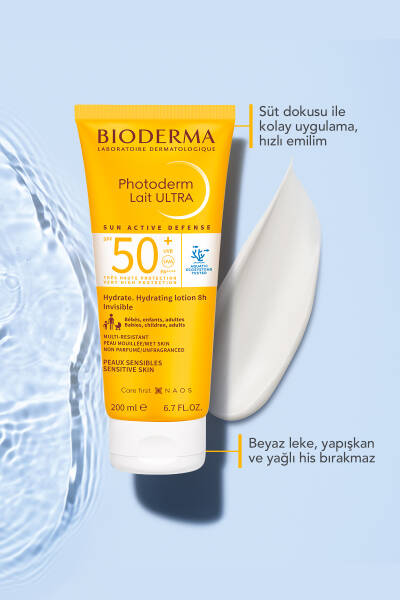 Bioderma Photoderm Lait SPF50+ Güneş Koruyucu Krem 200 ml - 8