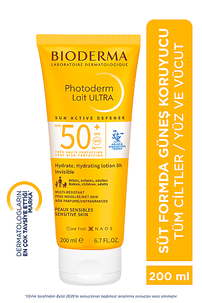Bioderma Photoderm Lait SPF50+ Güneş Koruyucu Krem 200 ml - 2