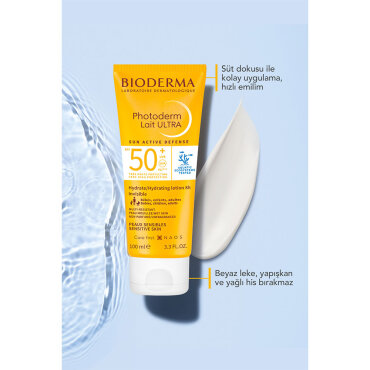 Bioderma Photoderm Lait Ultra Güneş Koruyucu SPF50+ 100 ml - 7