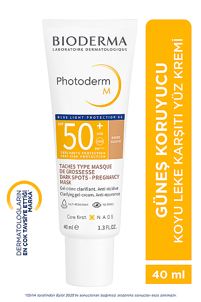 Bioderma Photoderm M Golden Leke Karşıtı Güneş Koruyucu Krem SPF50+ 40 ml - 2