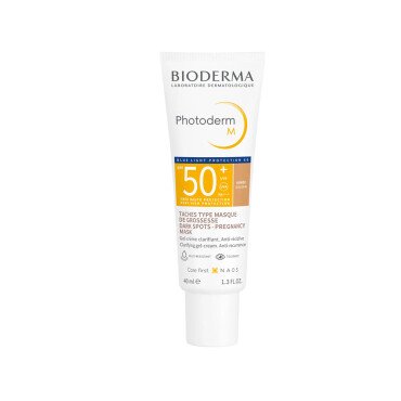 Bioderma Photoderm M Golden Leke Karşıtı Güneş Koruyucu Krem SPF50+ 40 ml - 1
