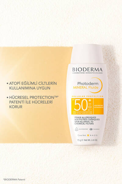 Bioderma Photoderm Mineral Filtreli Güneş Koruyucu Krem SPF50+ 75 gr - 4