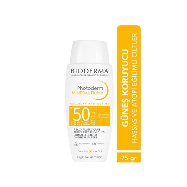 Bioderma Photoderm Mineral Filtreli Güneş Koruyucu Krem SPF50+ 75 gr - 2