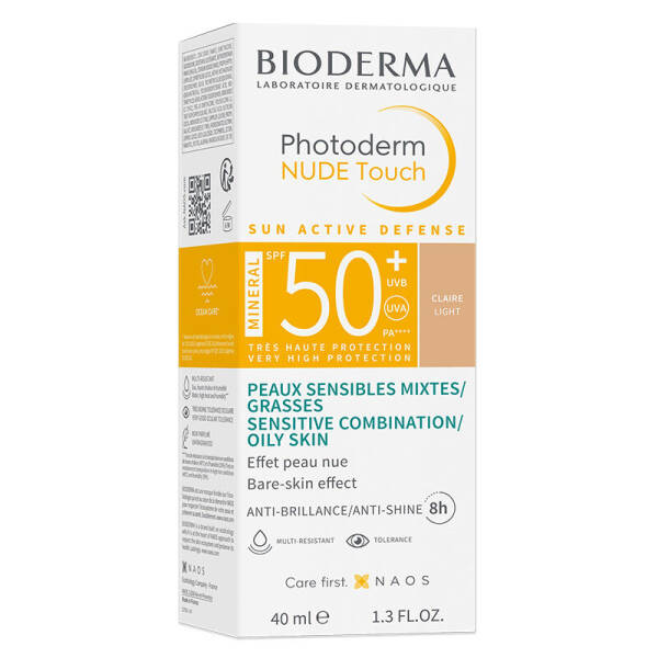 Bioderma Photoderm Nude Light SPF50+ Renkli Güneş Koruyucu 40 ml - 4