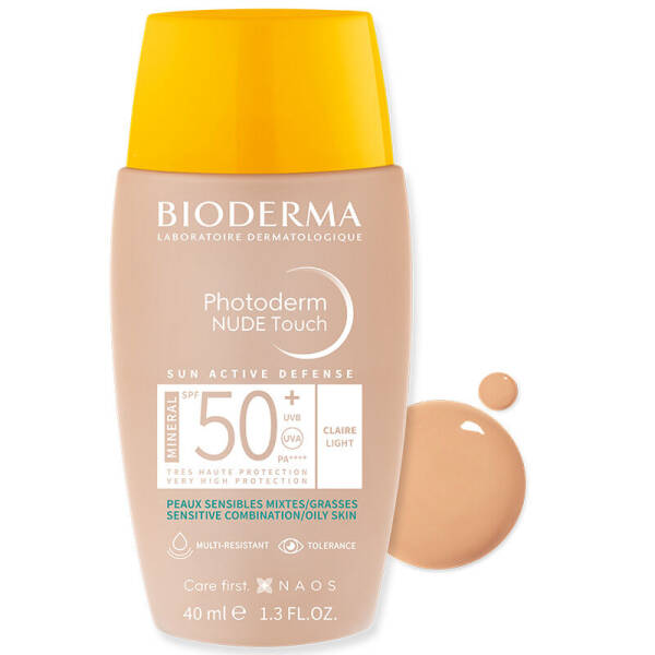 Bioderma Photoderm Nude Light SPF50+ Renkli Güneş Koruyucu 40 ml - 5