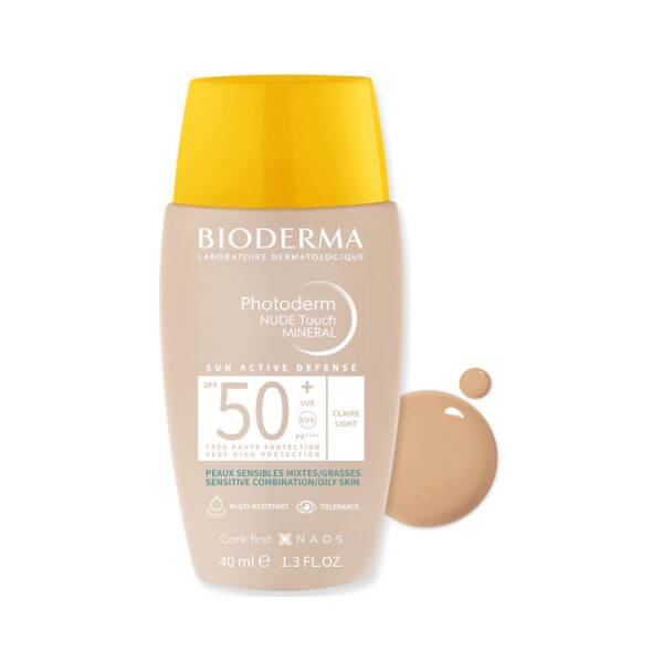 Bioderma Photoderm Nude Light SPF50+ Renkli Güneş Koruyucu 40 ml - 1