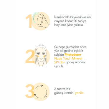 Bioderma Photoderm Nude Touch Very Light SPF50+ Renkli Güneş Koruyucu Krem 40 ml - 7