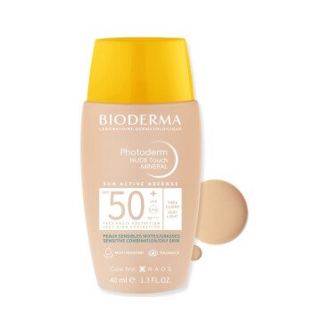 Bioderma Photoderm Nude Touch Very Light SPF50+ Renkli Güneş Koruyucu Krem 40 ml - Bioderma